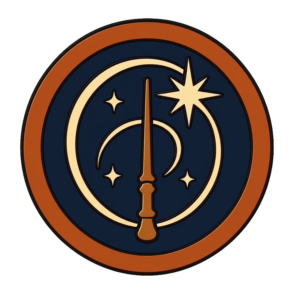 Ollivanders Wand Shop (Hogsmeade) logo
