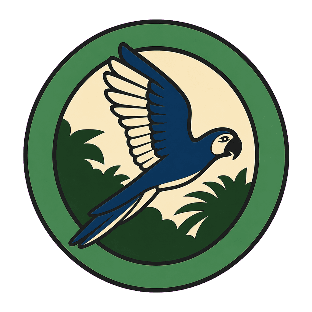 Feathered Friends in Flight! logo